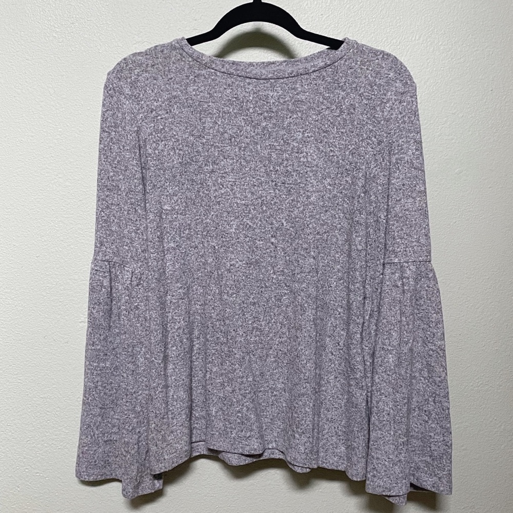 Zara Gray Top